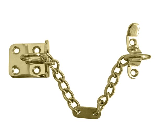 Frelan Hardware Security Chain, Polished Brass