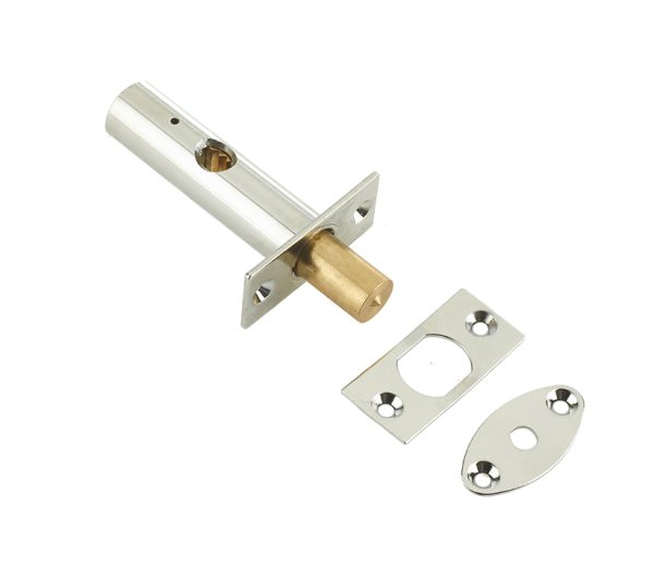 Frelan Hardware Mortice Rack Bolt (28Mm Backset), Polished Chrome