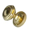 Georgian Mortice Door Knob Polished Brass