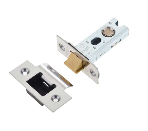 Heavy Duty Tubular Latches (2.5, 3 OR 4 Inch), Polished Stainless Steel