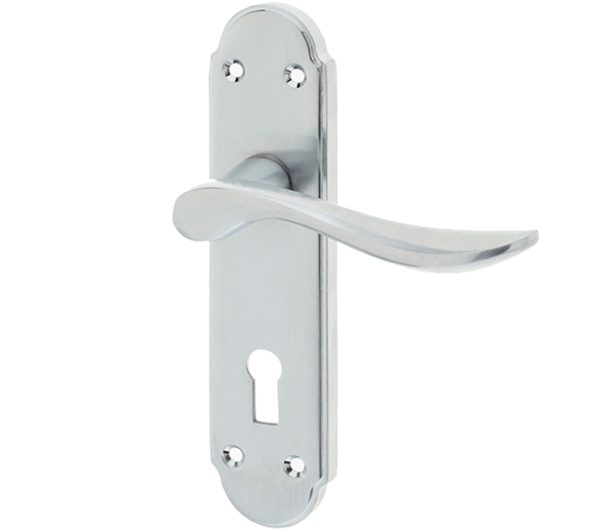 Henley Door Handles On Backplate