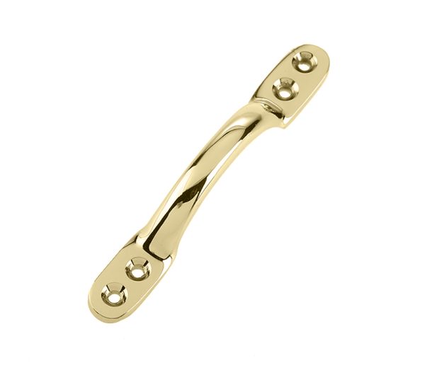 Sash Window Handle (104mm, 132mm, 153mm), Polished Brass