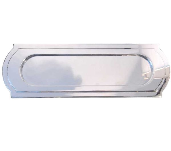 Sloan Letterplate (304mm x 100mm), Polished Chrome