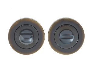 Bathroom Turn & Release (50mm x 10mm), Antique Brass