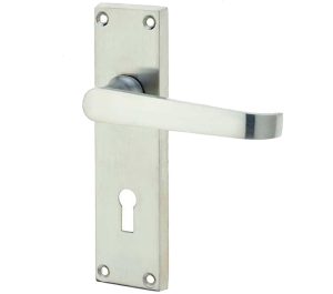 Epsom Door Handles On Backplate