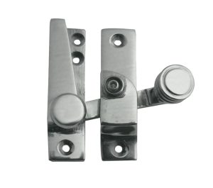 Frelan Hardware Lockable Quadrant Sash Window Fastener, Satin Chrome