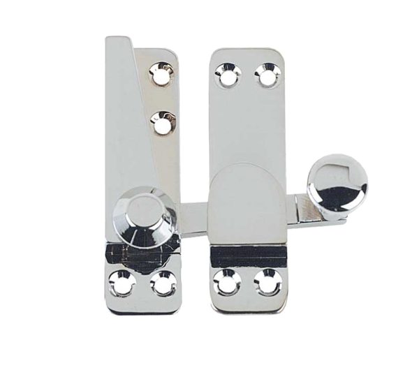 Frelan Hardware Heavy Quadrant Sash Window Fastener, Polished Chrome