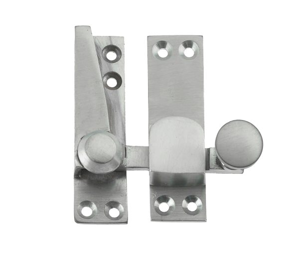 Frelan Hardware Heavy Quadrant Sash Window Fastener, Satin Chrome