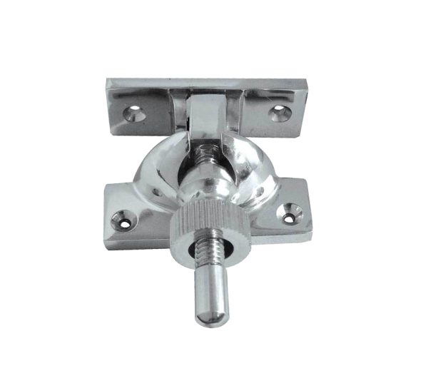 Frelan Hardware Heavy Brighton Sash Window Fastener, Polished Chrome