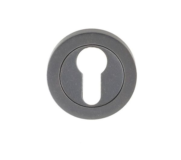 Frelan Hardware Euro Profile Escutcheon, Rustic