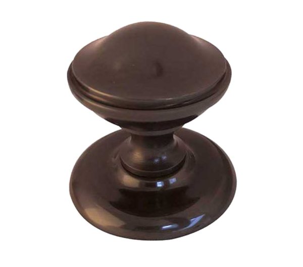 Frelan Hardware Centre Door Knob (66Mm Diameter), Dark Bronze