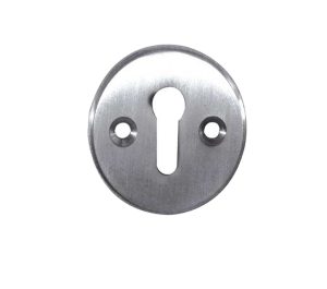 Frelan Hardware Standard Profile Escutcheon (40Mm Diameter), Satin Chrome