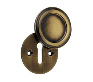 Frelan Hardware Parisian Covered Standard Profile Escutcheon, Antique Bronze