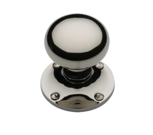 Heritage Brass Kensington Mortice Door Knobs, Antique Brass (Sold In Pairs)