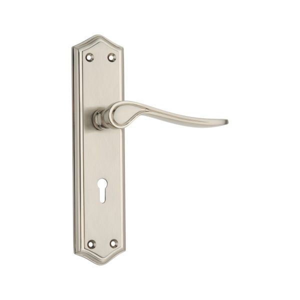 Lever On Backplate Shape - Lever Lock