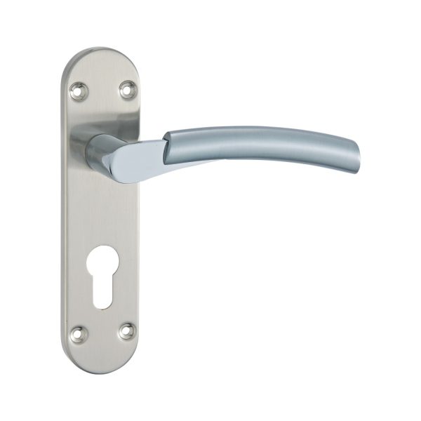 Lever Bathroom On Back Plate 170Mm X 40Mm X 130Mm