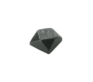 Ludlow Foundries Large Door Stud, Black Antique