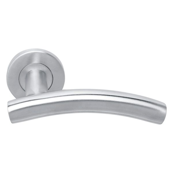 Tubular Lever On Rose -135 X 19 X 65 - Rose 52Mm