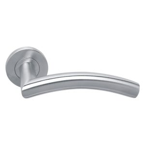 Tubular Lever On Rose -135 X 19 X 65 - Rose 52Mm