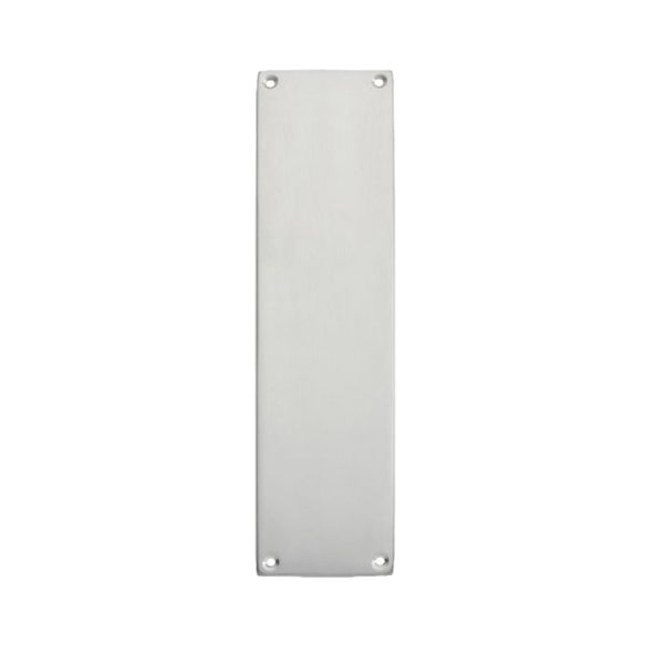 Finger Plate (298Mm X 73Mm), Satin Chrome