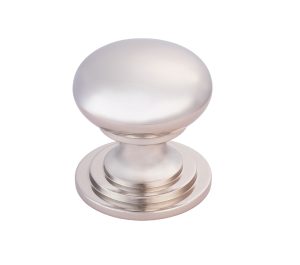 Fingertip Victorian Cupboard Knob (25Mm, 32Mm, 38Mm, 42Mm Or 50Mm), Polished Nickel