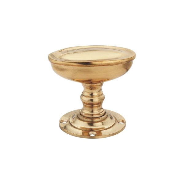 Oval Prince Mortice Knob -56mm