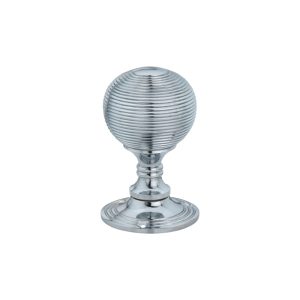 Reeded Mortice Knob -56mm