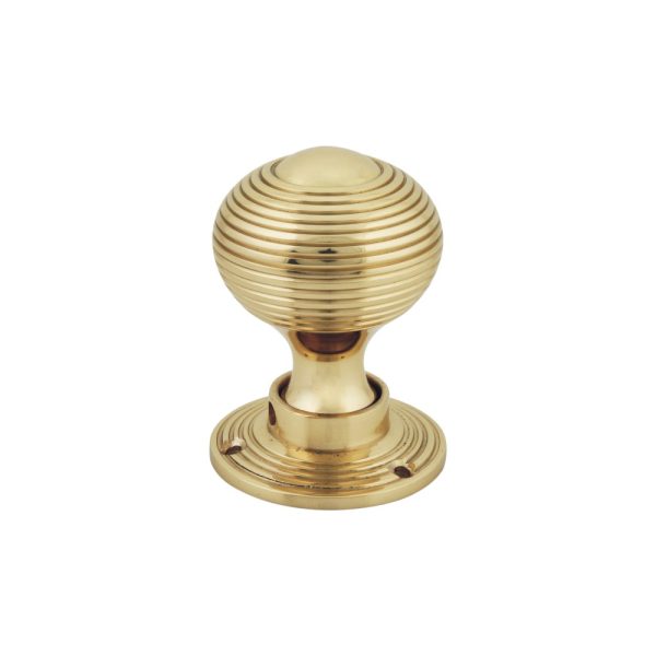 Architectural Reeded Mortice Knob -50mm