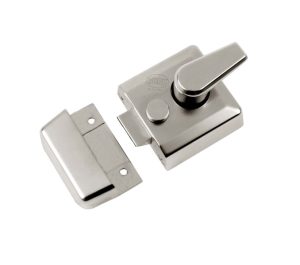 Heritage Brass Rim Cylinder Nightlatch (40Mm Or 60Mm), Satin Nickel