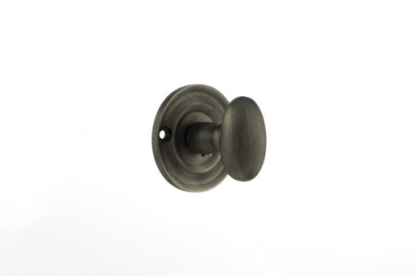 Atlantic Old English Solid Brass Bathroom Turn & Release, Matt Gun Metal - OEOWCMBN