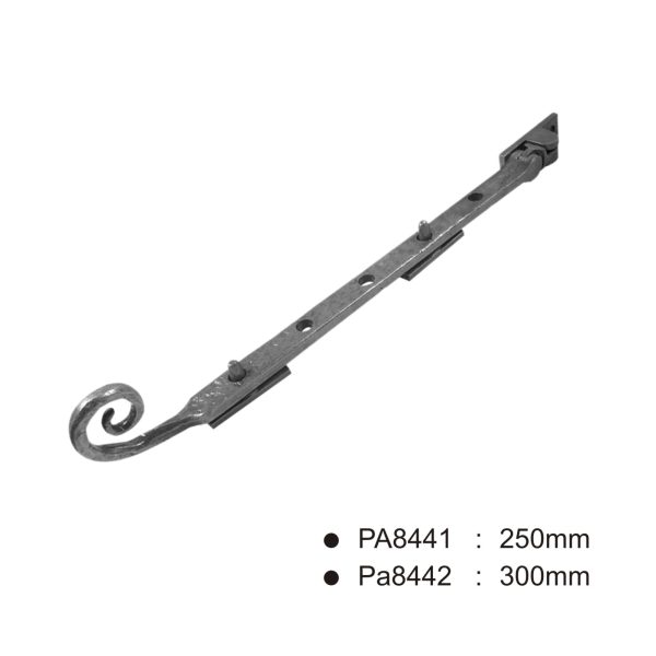 Curley Casement Stay -300mm