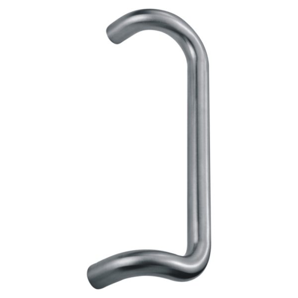 Cranked Pull Handle -25 x 300mm - with Back to Back Fixings