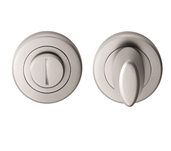 Serozzetta Bathroom Turn & Release, Satin Chrome