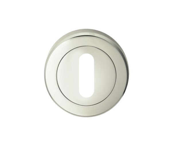 Serozzetta Residential Standard Profile Escutcheon, Polished Nickel