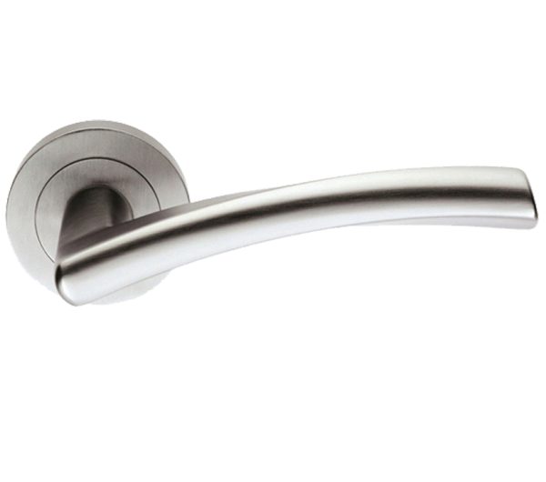 Serozzetta Moreno, Polished Chrome Or Satin Chrome Door Handles (Sold In Pairs)