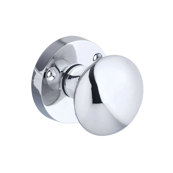 Bun Mortice Door Knob - 63mm - Satin Brass