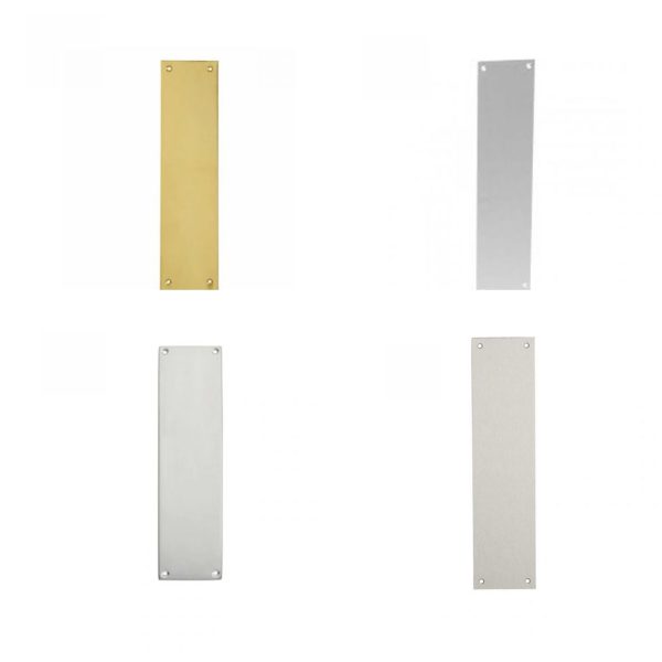 Door Finger Plates - 300x75mm - Multiple Finishes