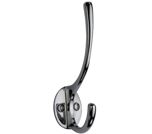 Heritage Brass Hat & Coat Hook (130Mm Height), Polished Chrome