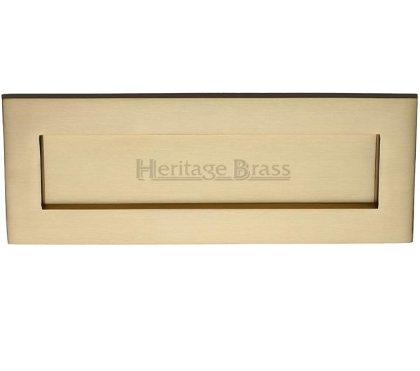 Letter Plate 8 X 3" Satin Brass