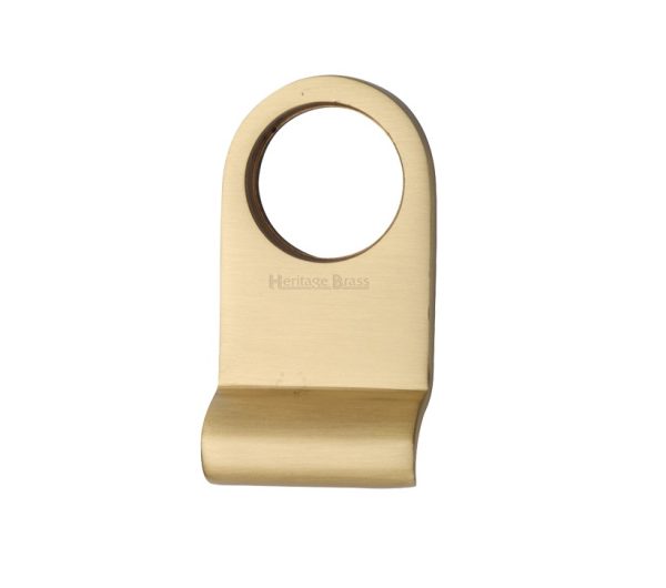 Heritage Brass Cylinder Pull (84Mm X 45Mm), Satin Brass