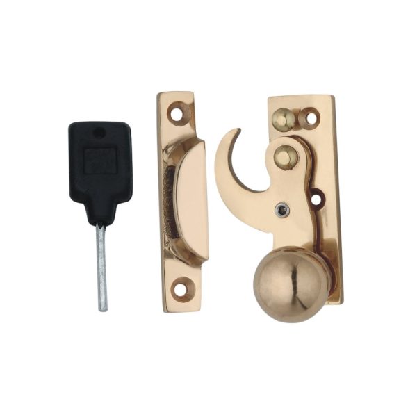 Locking Knob Claw Sash Fastener