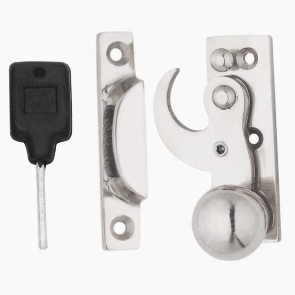 Locking Knob Claw Sash Fastener