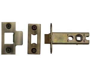 Heritage Brass Heavy Duty 2.5, 3, 4, Or 5 Inch Tubular Latches, Antique Brass -