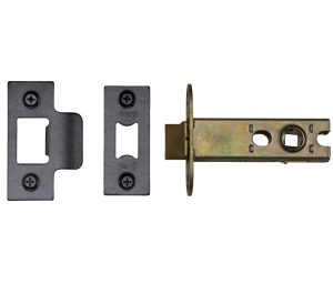 Heritage Brass Heavy Duty 2.5, 3, 4, Or 5 Inch Tubular Latches, Black -