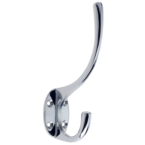 Zoo Hardware Hat & Coat Hook, Polished Chrome