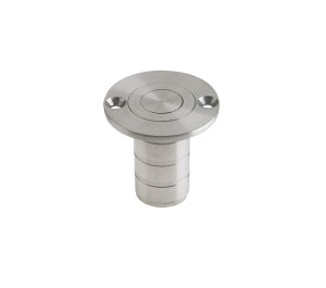 Zoo Hardware Zas Dust Excluding Socket For Flush Bolts (Timber), Satin Stainless Steel