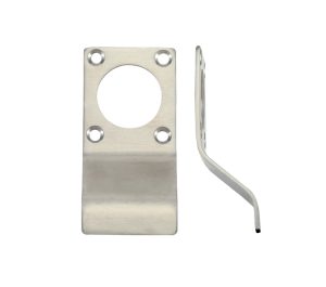 Zoo Hardware Zas Cylinder Latch Pull Rim Profile (88Mm X 43Mm), Satin Stainless Steel