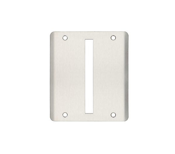 Zoo Hardware Vier Din Spare Double Strike To Suit Roller, Satin Stainless Steel