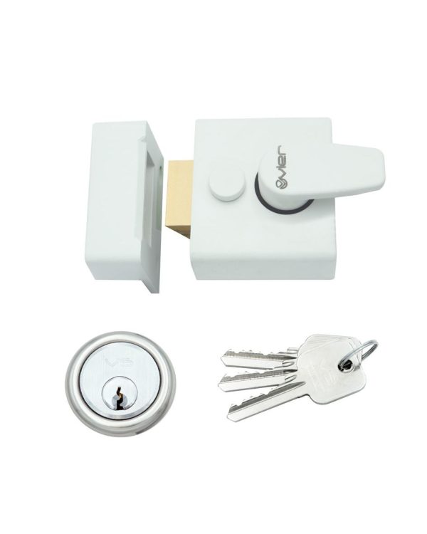 ZNL40PCW NARROW NIGHTLATCH - 40MM