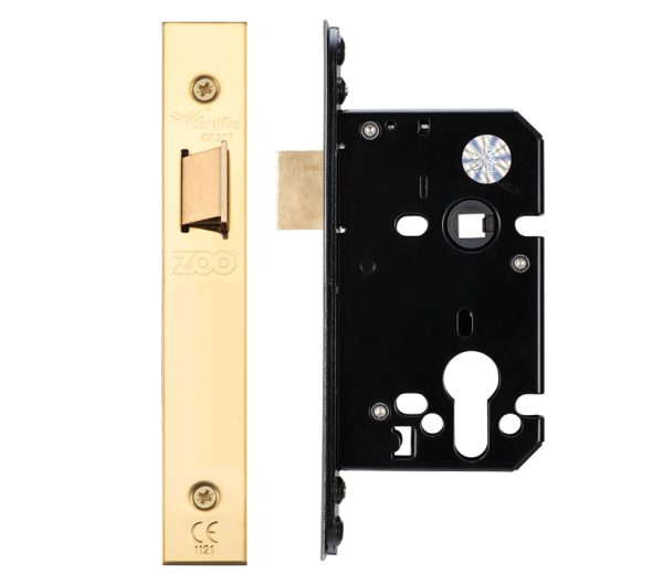 Zoo Hardware Upright Latch (67.5Mm Or 79.5Mm), Pvd Stainless Brass